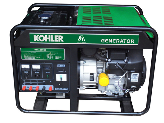 열려있는 Kohler 디젤 엔진 발전기, KOHLER의 강화되는 16kVA 발전기 세트